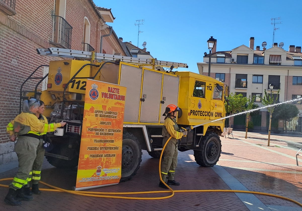 Nueva motobomba de incendios para Protección Civil de Laguna de Duero.