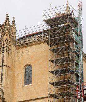 Imagen secundaria 2 - Las restauraciones de la Catedral acaparan el 45% del gasto del último lustro