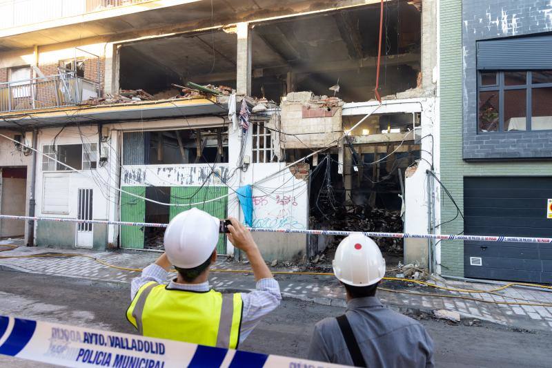 Explosión en la calle Goya que permanecerá cortada al tráfico.