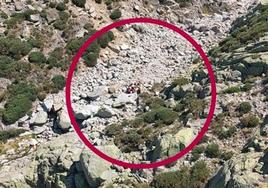 Rescatan a seis montañeros en el Pico Almanzor de Gredos