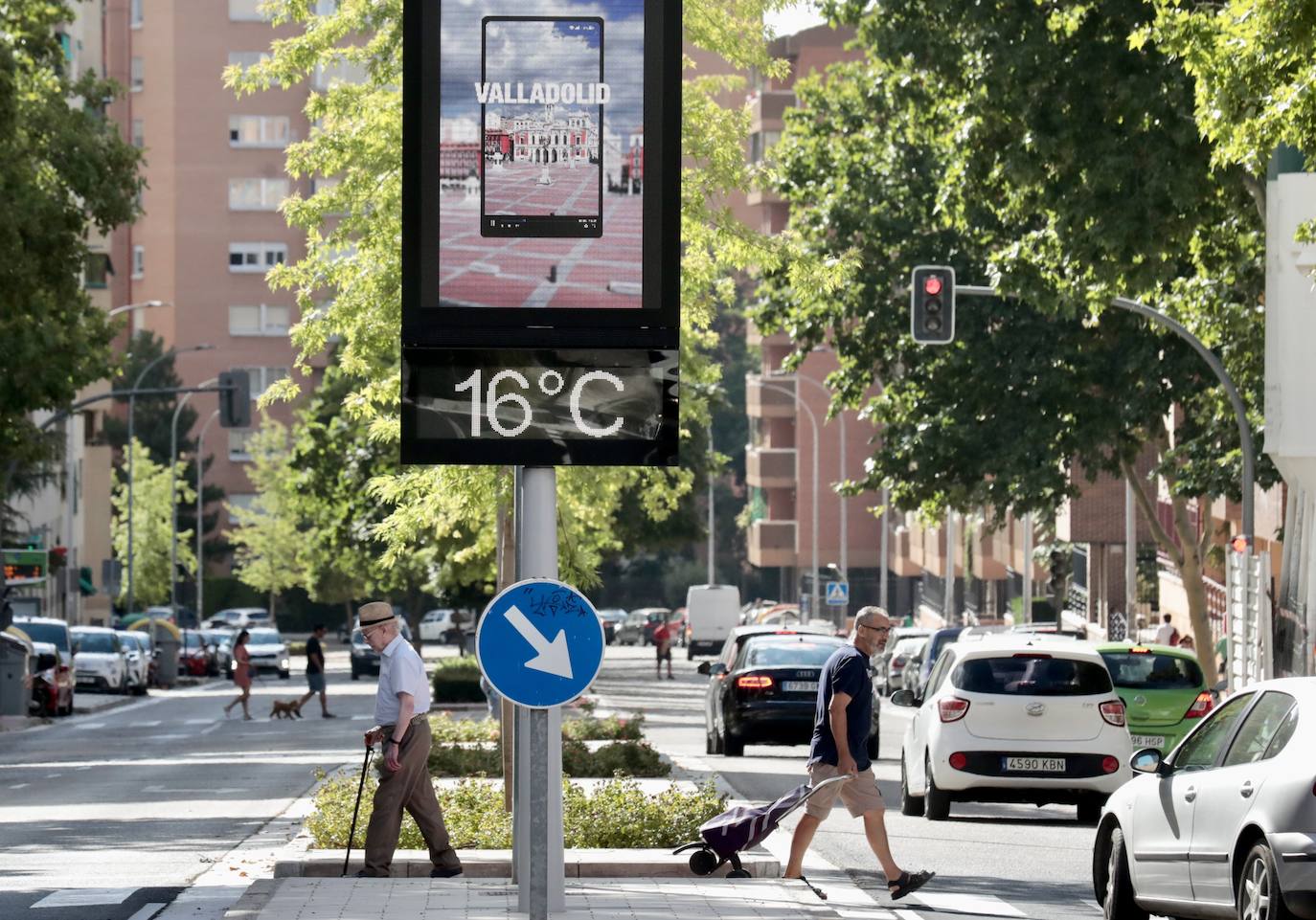 Bajada de temperaturas en Valladolid