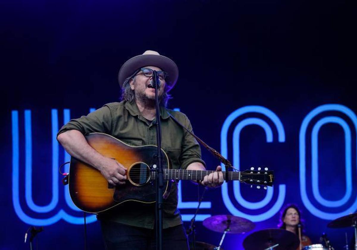 Wilco, durante un concierto este año.