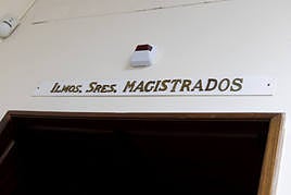 Dependencias de la Audiencia de Valladolid.