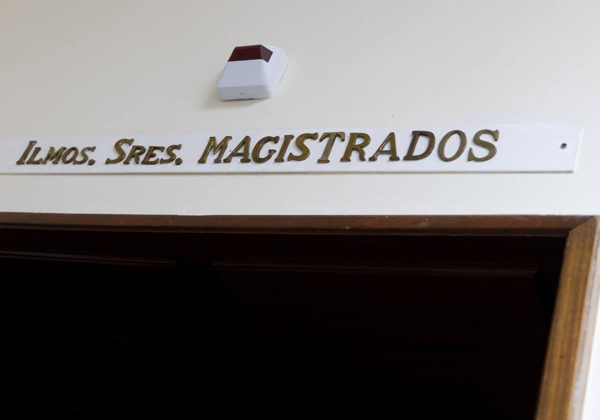 Dependencias de la Audiencia de Valladolid.