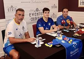 David Pisonero, Edu Calle y Mario Arranz.