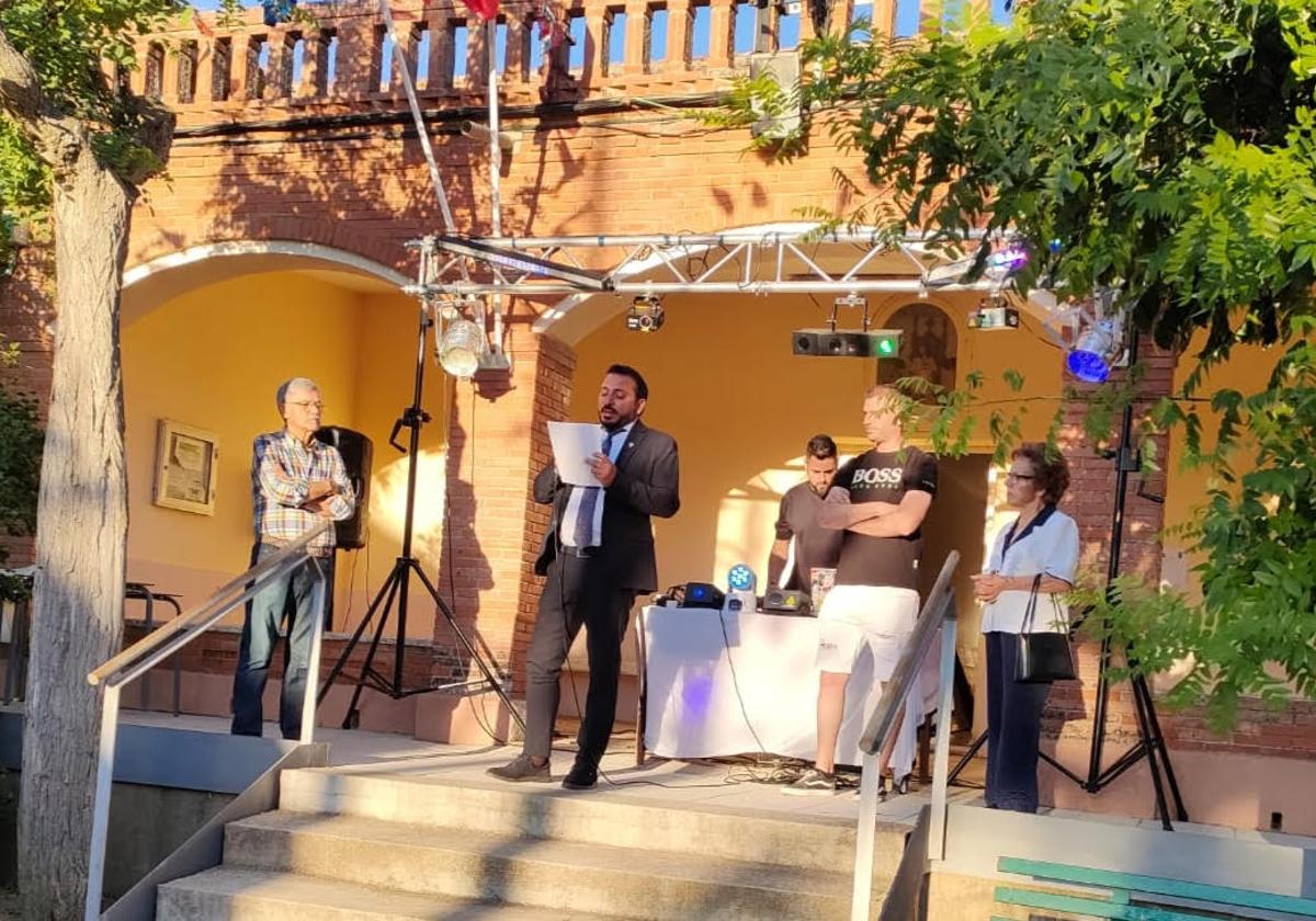Luis Enrique Valdés pregona las fiestas de Gatón de Campos