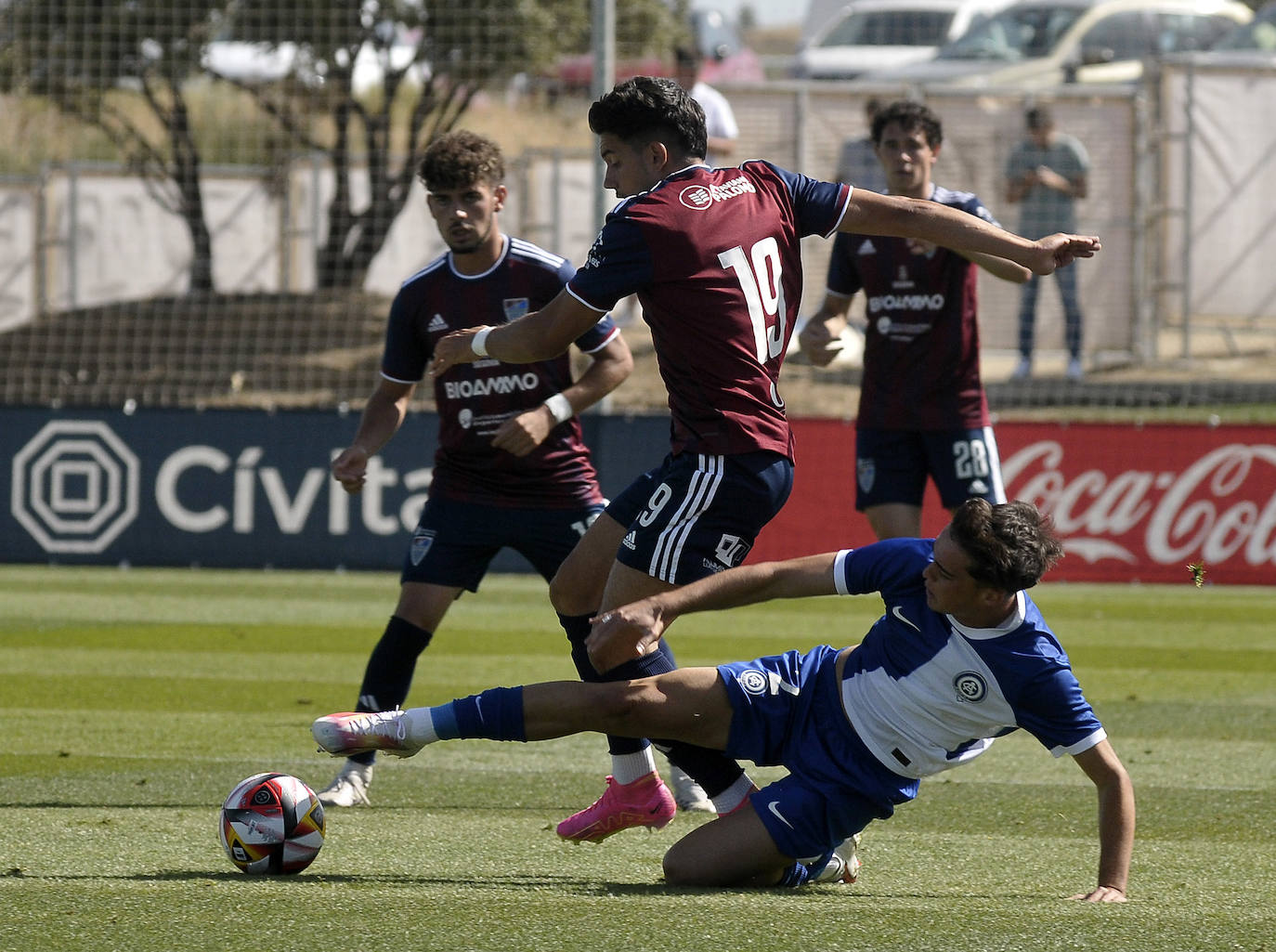 Amistoso entre la Segoviana y el Atleti B