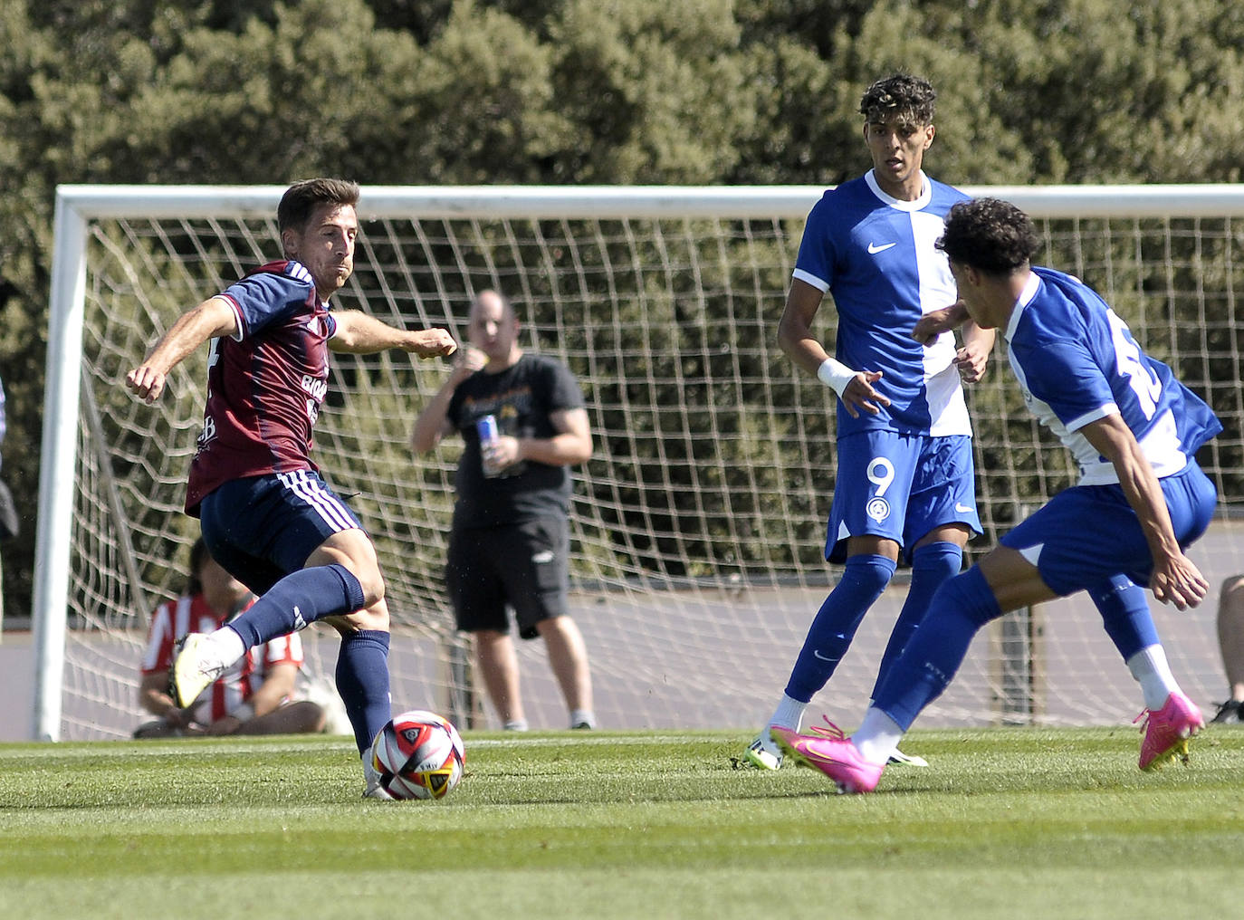 Amistoso entre la Segoviana y el Atleti B