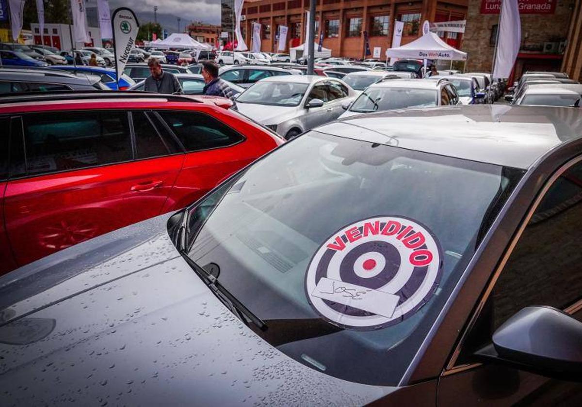 Feria del automóvil en Fermasa, Granada.