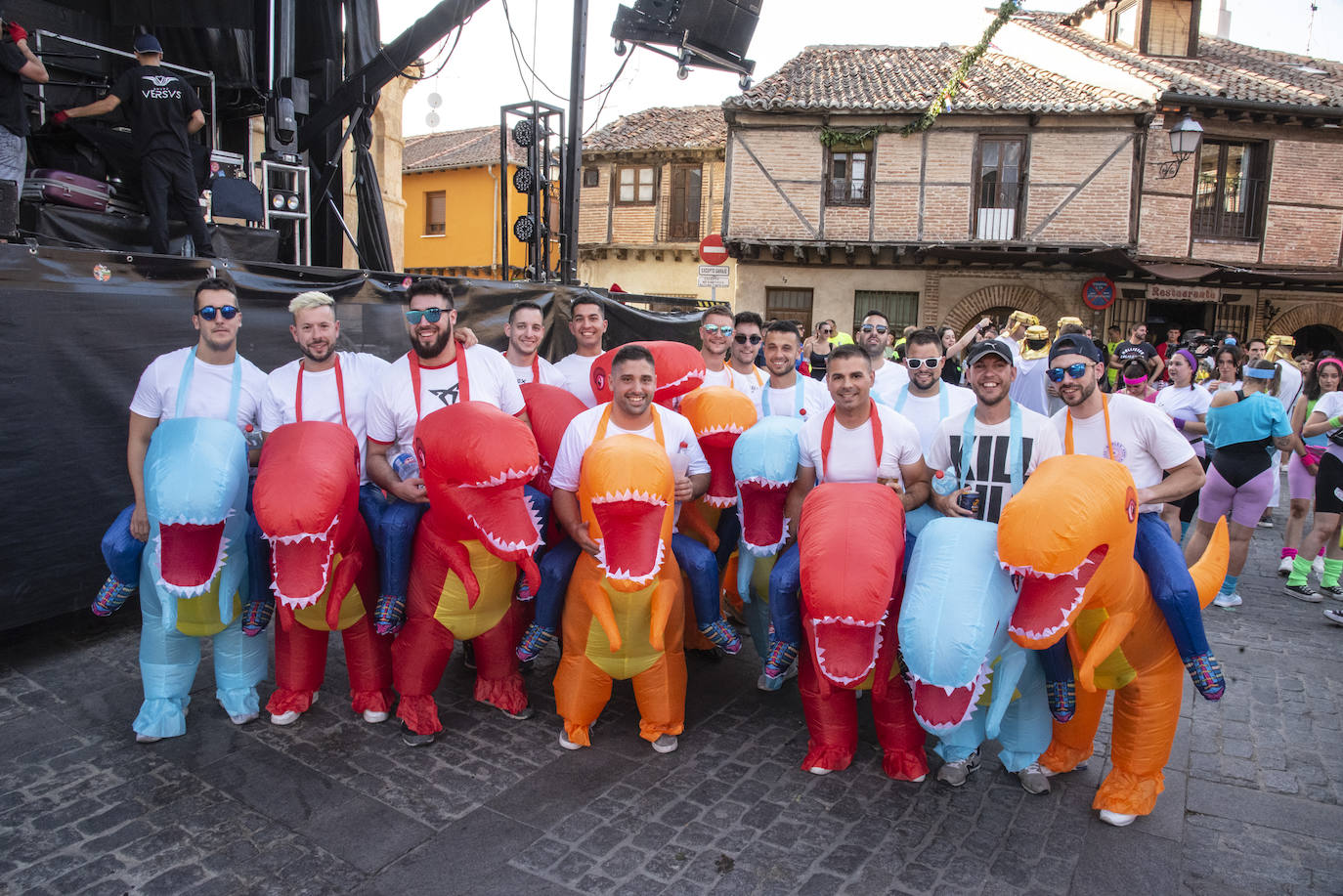 Inicio de las fiestas de San Lorenzo