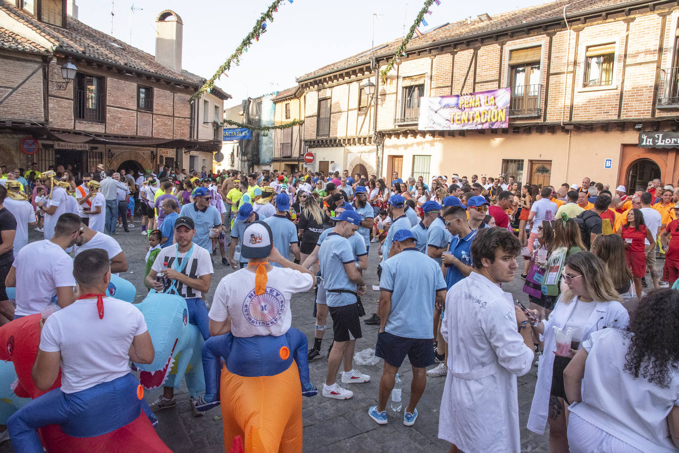 Inicio de las fiestas de San Lorenzo