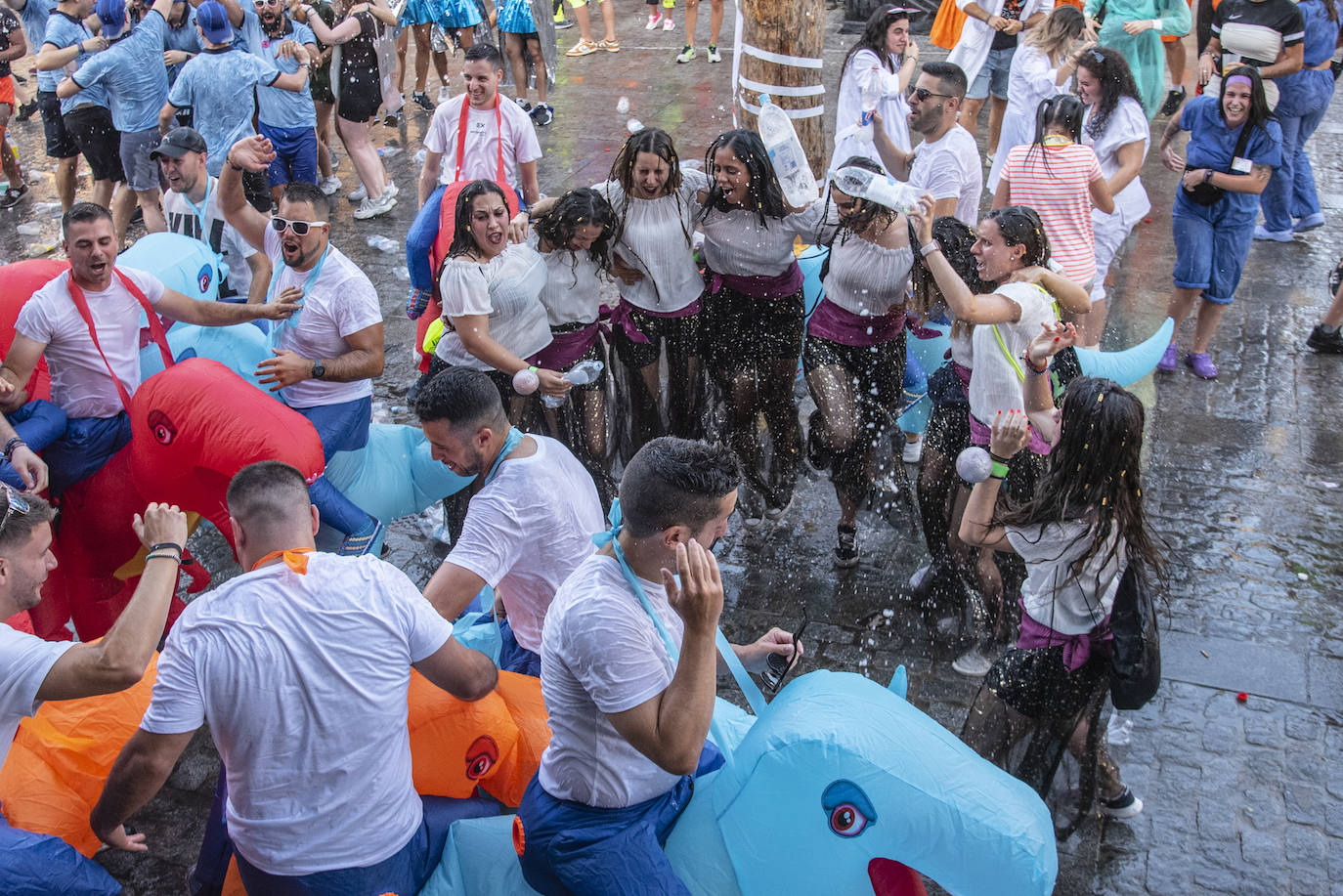Inicio de las fiestas de San Lorenzo