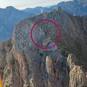 Rescatadas cinco personas atrapadas en la cumbre del Pico de la Bermella en Posada de Valdeón