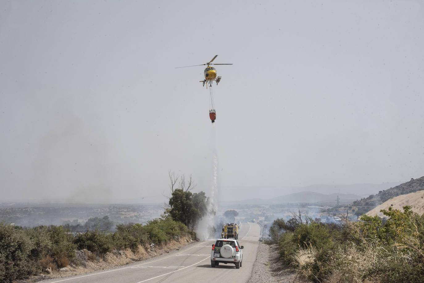 Incendio en Otero de Herreros