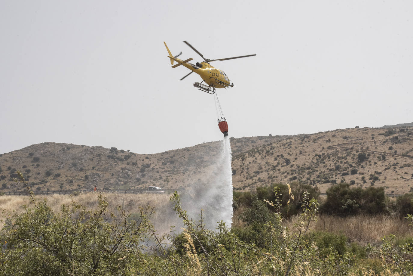 Incendio en Otero de Herreros