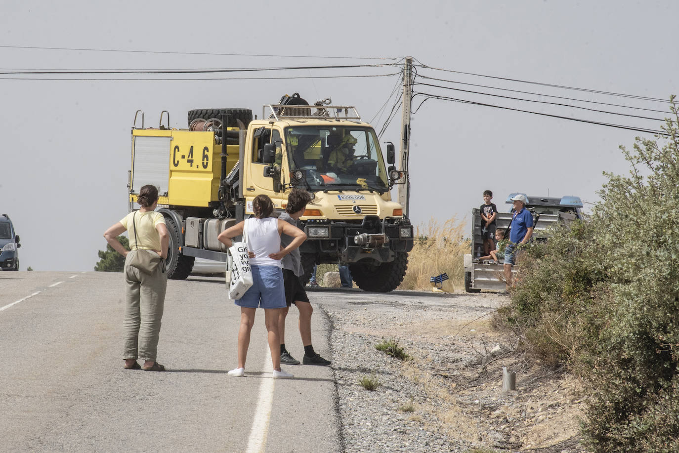 Incendio en Otero de Herreros