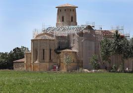 Imagen del monasterio de Santa Cruz de la Zarza.