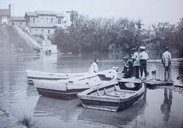 Pescadores en el Pisuerga.