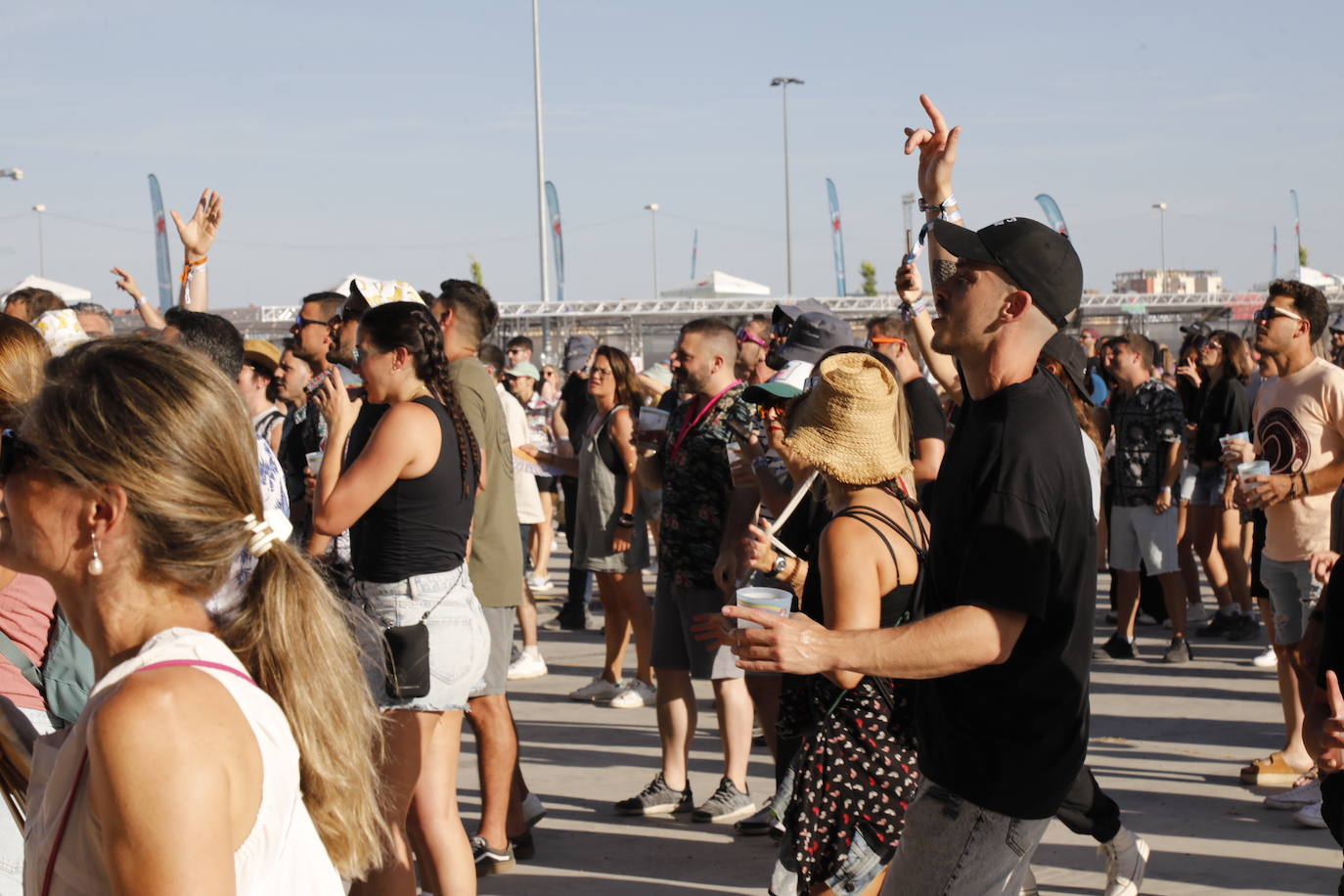 El gran ambiente de la tarde en el festival Sonorama