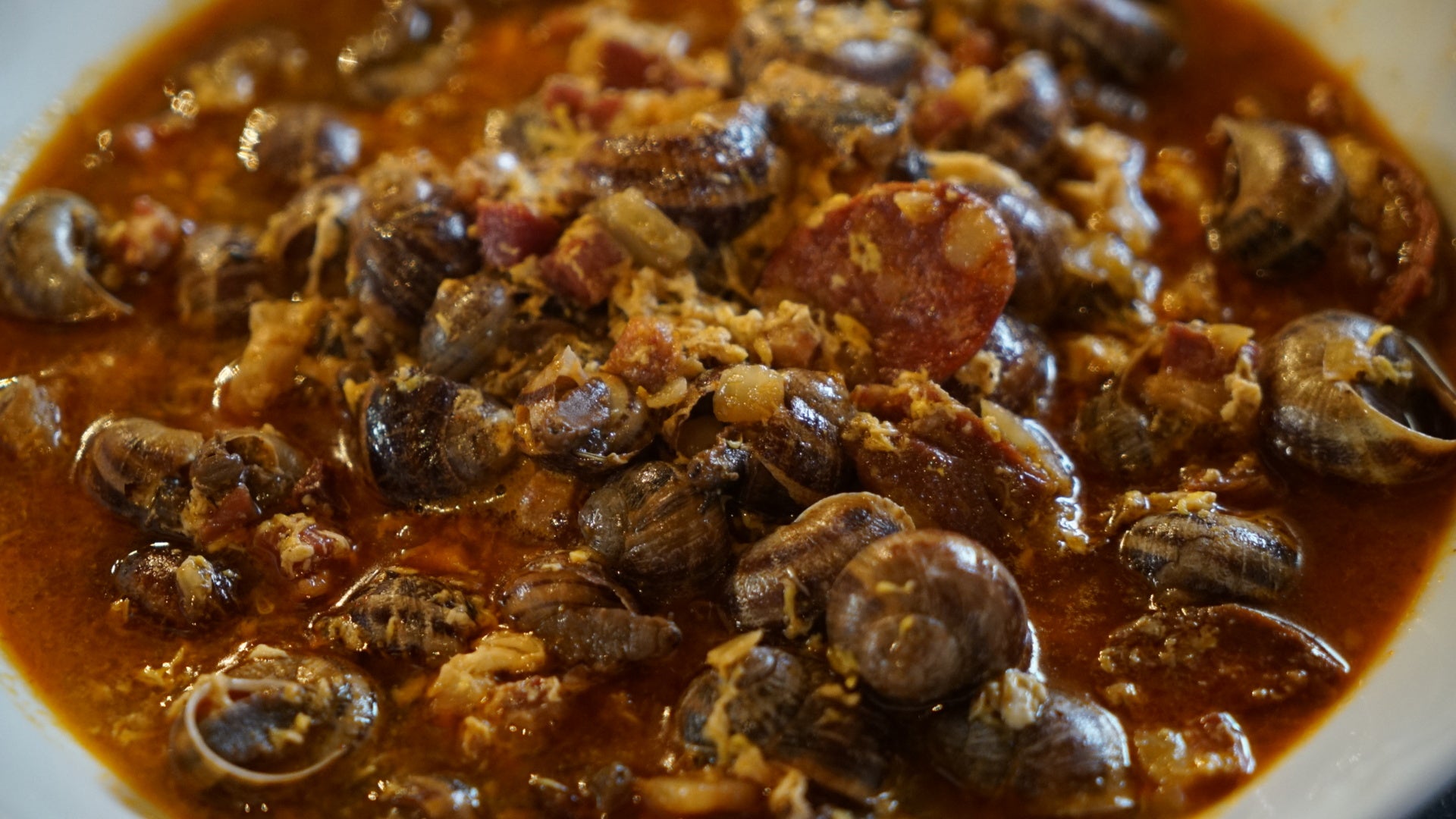 La receta casera de los caracoles de Torrelobatón