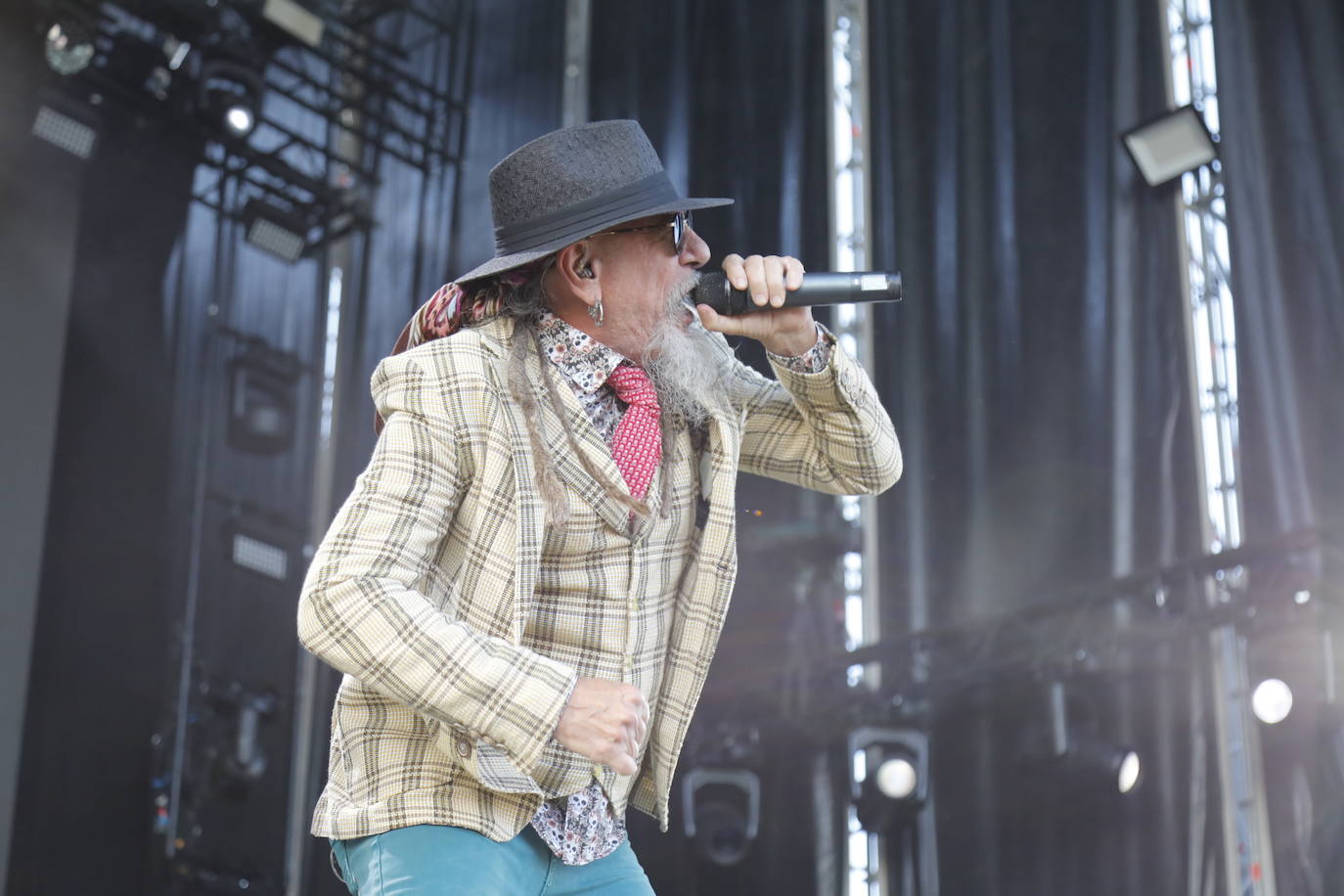 El concierto de El Drogas en el festival Sonorama Ribera 2023, en imágenes