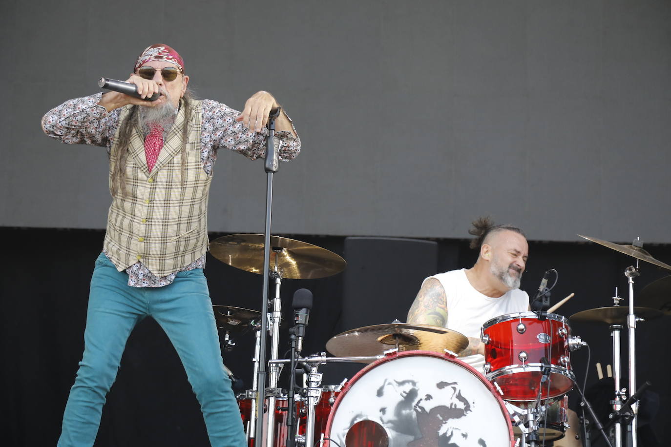 El concierto de El Drogas en el festival Sonorama Ribera 2023, en imágenes