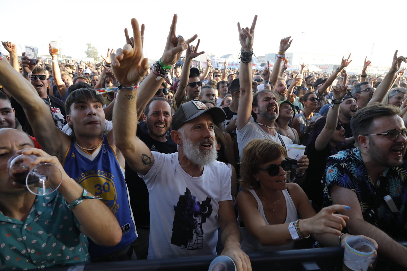 El concierto de El Drogas en el festival Sonorama Ribera 2023, en imágenes