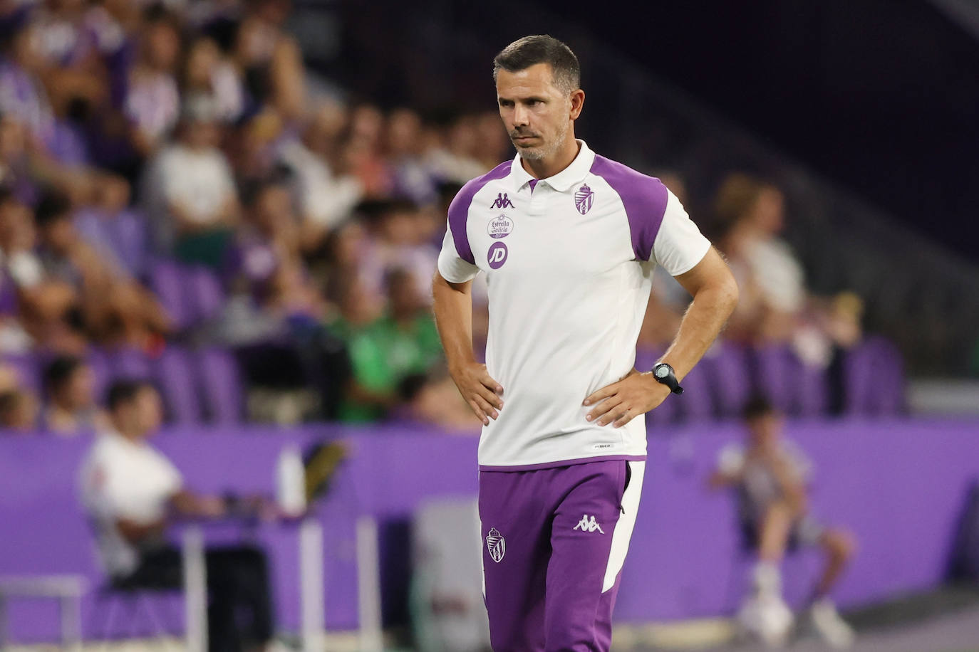 La victoria del Real Valladolid ante el Sporting de Gijón, en imágenes