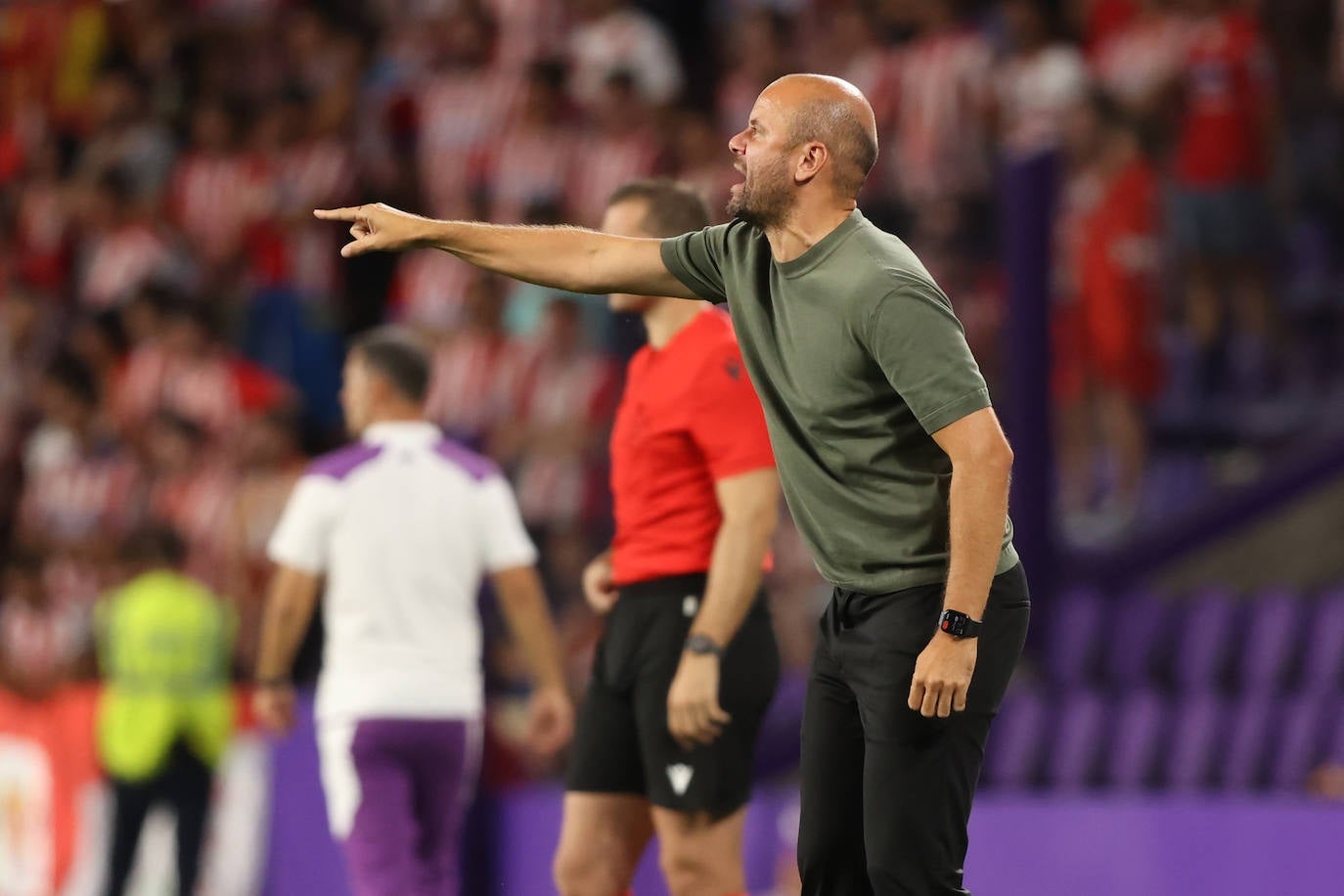 La victoria del Real Valladolid ante el Sporting de Gijón, en imágenes