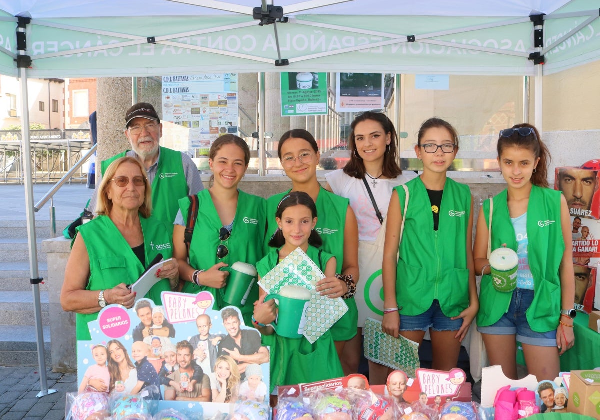 Baltanás se solidariza con la Asociación Española Contra el Cáncer