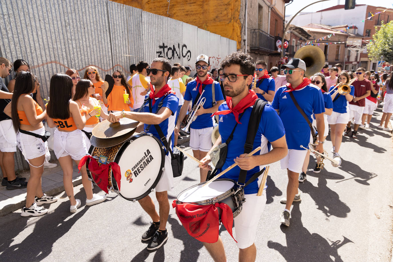 En imágenes, el inicio de las fiestas de Tudela