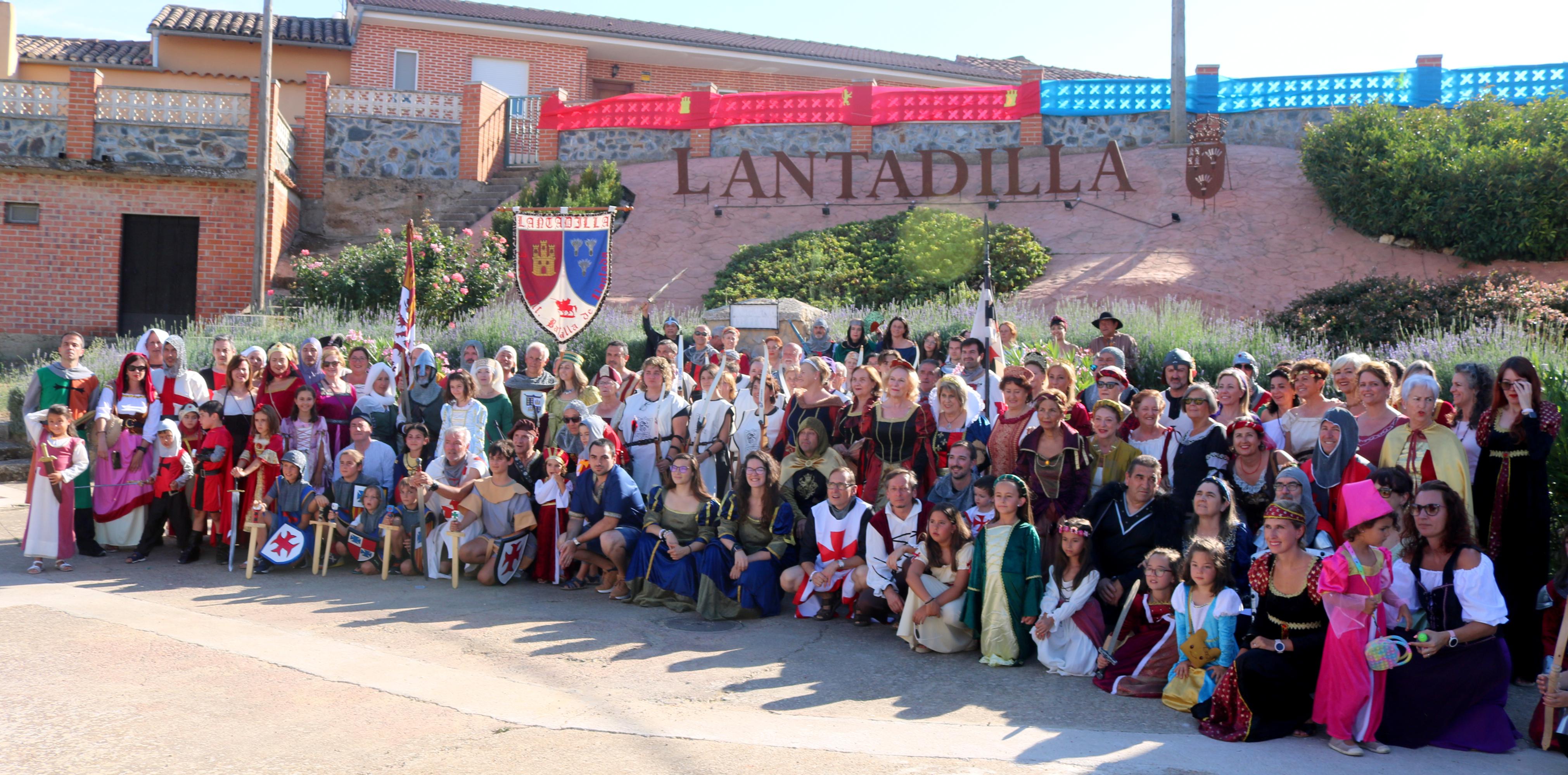 Lantadilla recrea la Batalla de Llantada