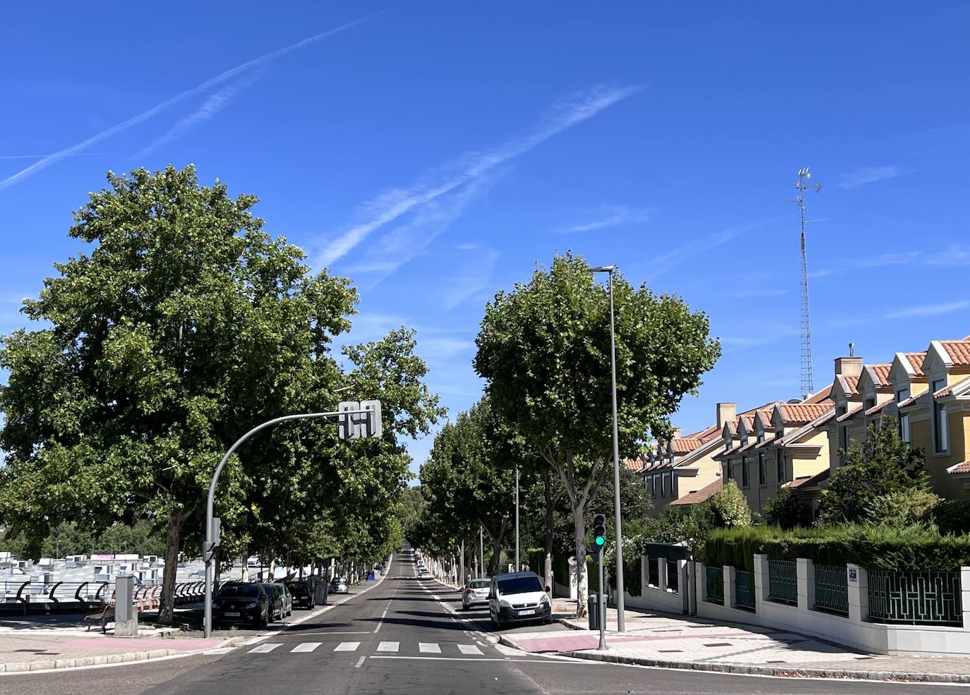 El nuevo asfalto para la etapa de La Vuelta a España en Valladolid, en imágenes