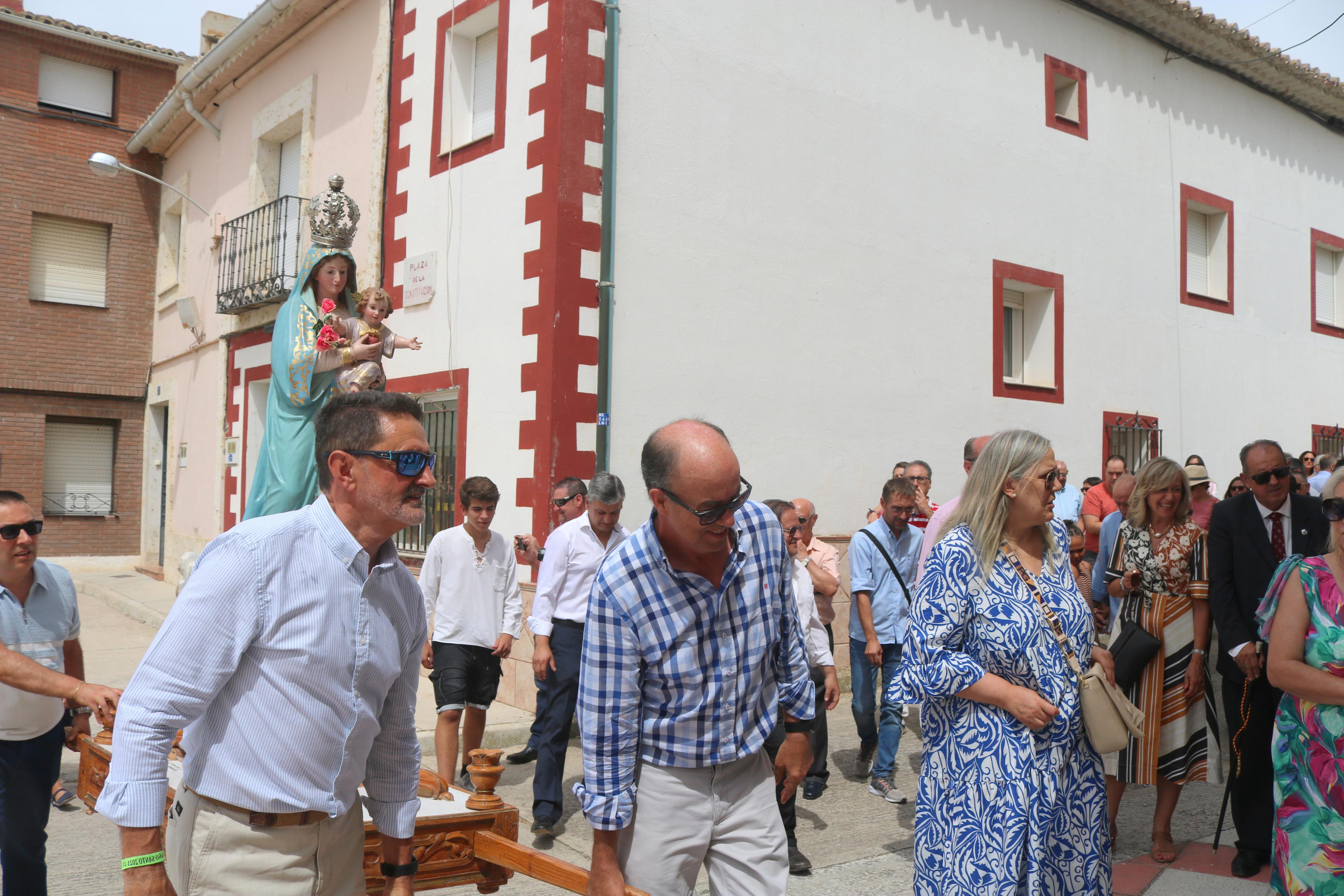 Villaconancio se rinde a la Virgen de Mediavilla
