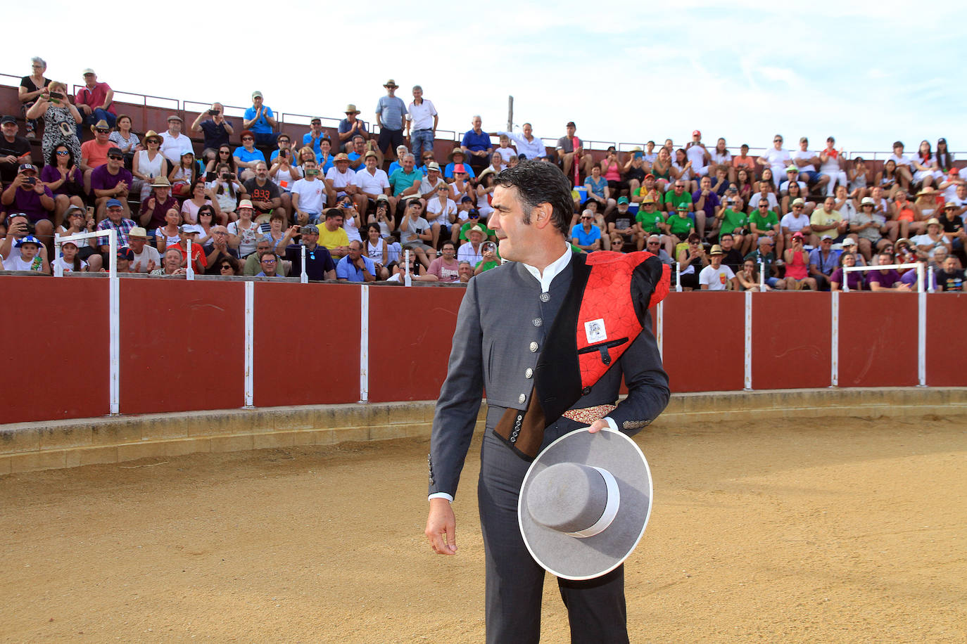 Jesulín de Ubrique reaparece en la plaza de toros de Mozoncillo