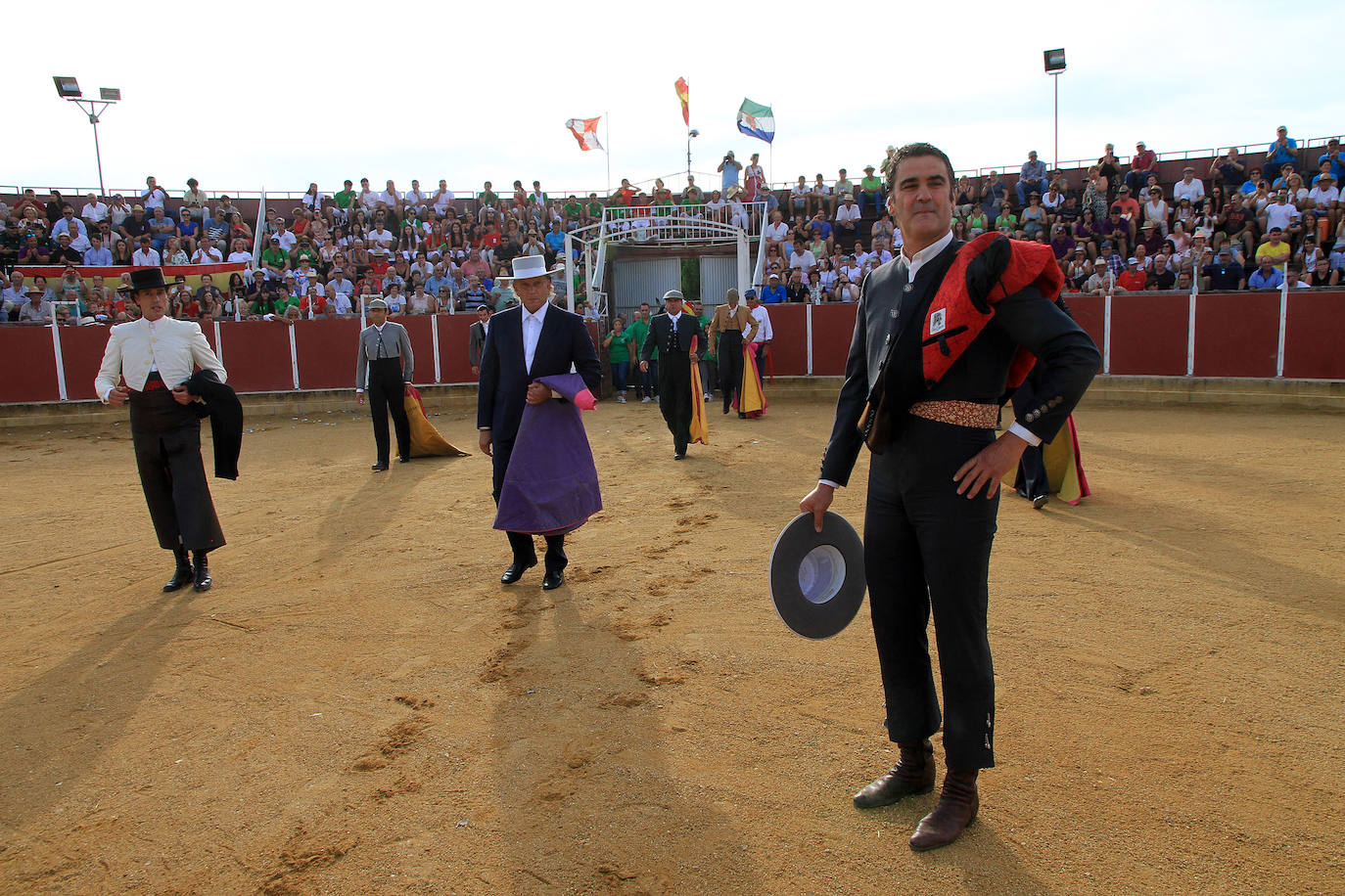 Jesulín de Ubrique reaparece en la plaza de toros de Mozoncillo