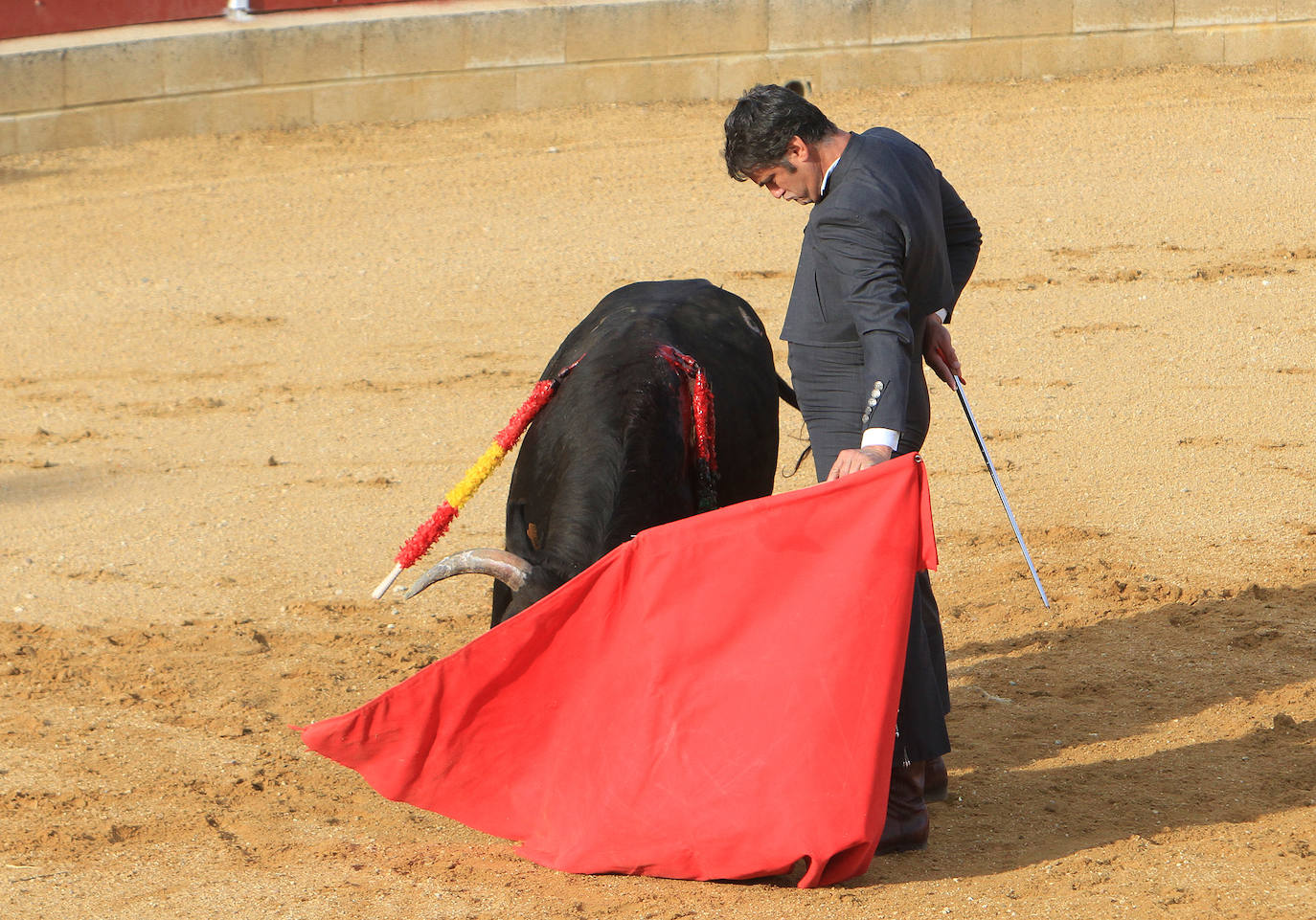 Jesulín de Ubrique reaparece en la plaza de toros de Mozoncillo