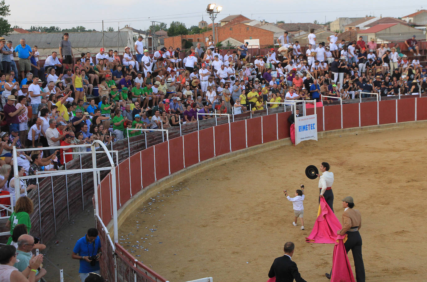 Jesulín de Ubrique reaparece en la plaza de toros de Mozoncillo