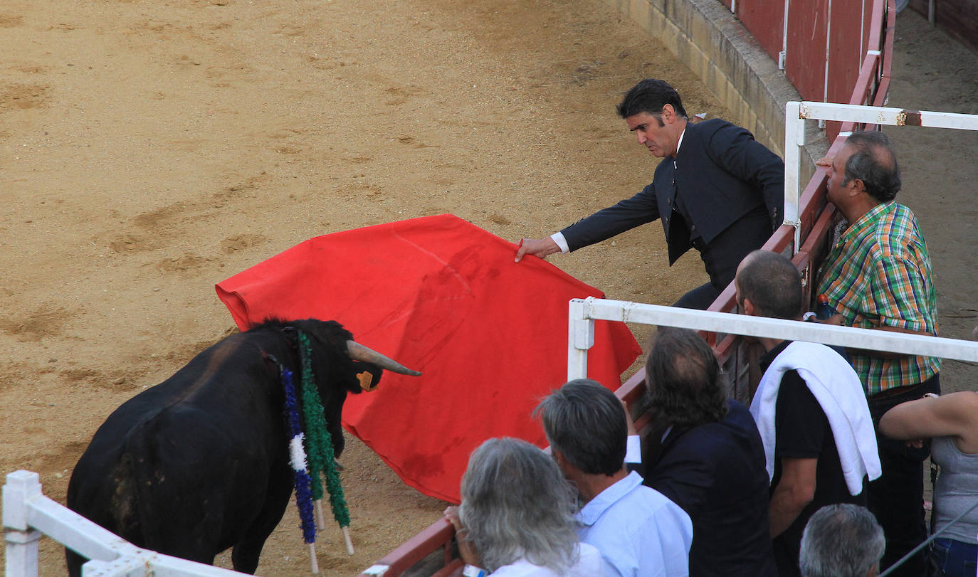 Jesulín de Ubrique reaparece en la plaza de toros de Mozoncillo