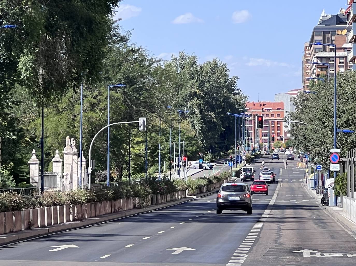 El nuevo asfalto para la etapa de La Vuelta a España en Valladolid, en imágenes