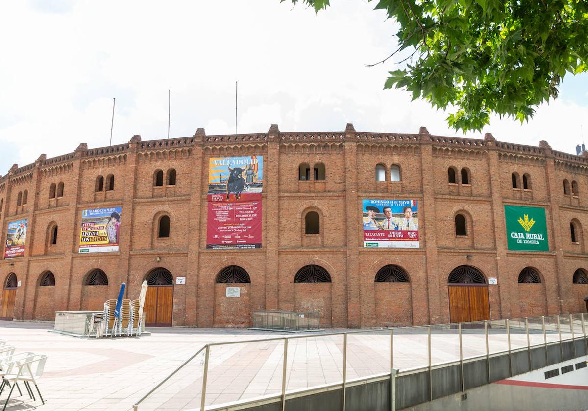 La plaza de toros de Valladolid.