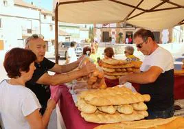 La Feria del Pan en Cobos, en una pasada edición.