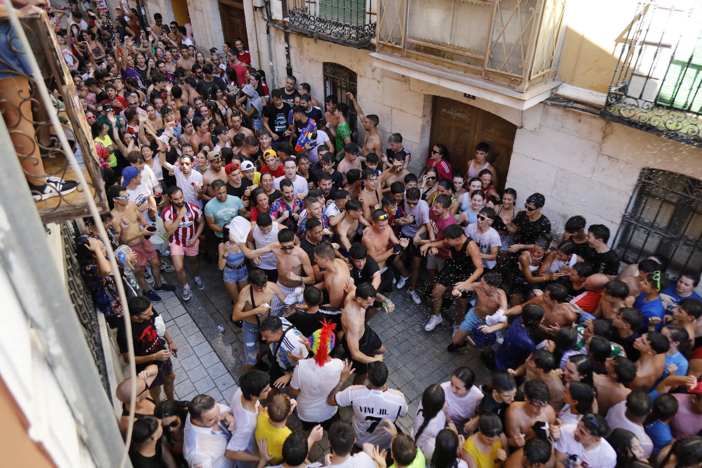 Segundo Chúndara en las fiestas de Peñafiel