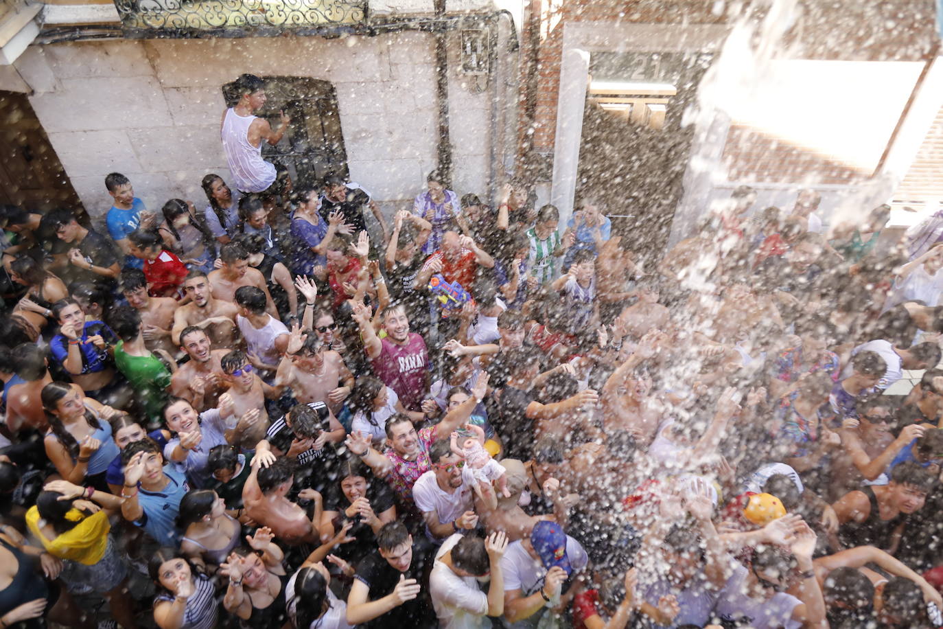 Segundo Chúndara en las fiestas de Peñafiel