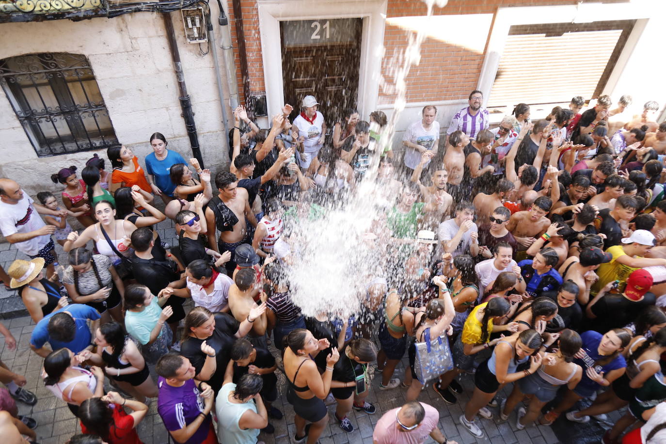 Segundo Chúndara en las fiestas de Peñafiel