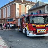 La reacción de dos vecinos evita mayores daños en el incendio de un bar en Santovenia