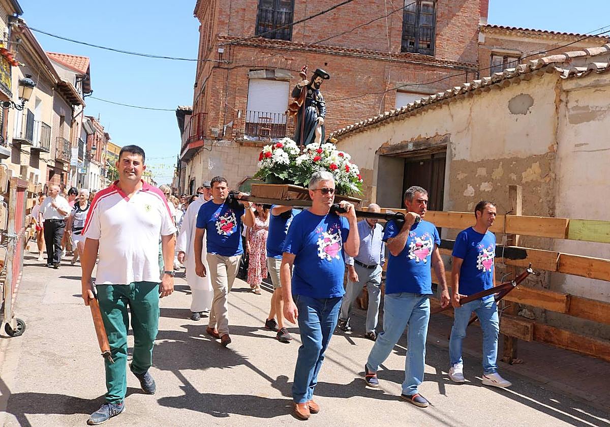 Procesión de San Roque en Torquemada.