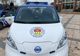 Un coche patrulla de la Policía Local de Arroyo.