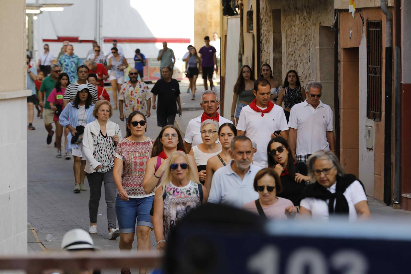 Encierro y capea del jueves en Peñafiel