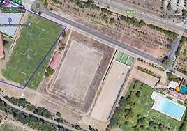 Instalaciones de la Universidad de Valladolid en Fuente de la Mora.